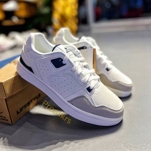 WORLD BALANCE “CORE COURT” – White | Cream | Navy