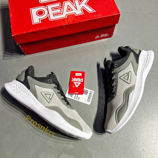 PEAK “RUN TECH LITE” – Gray | White