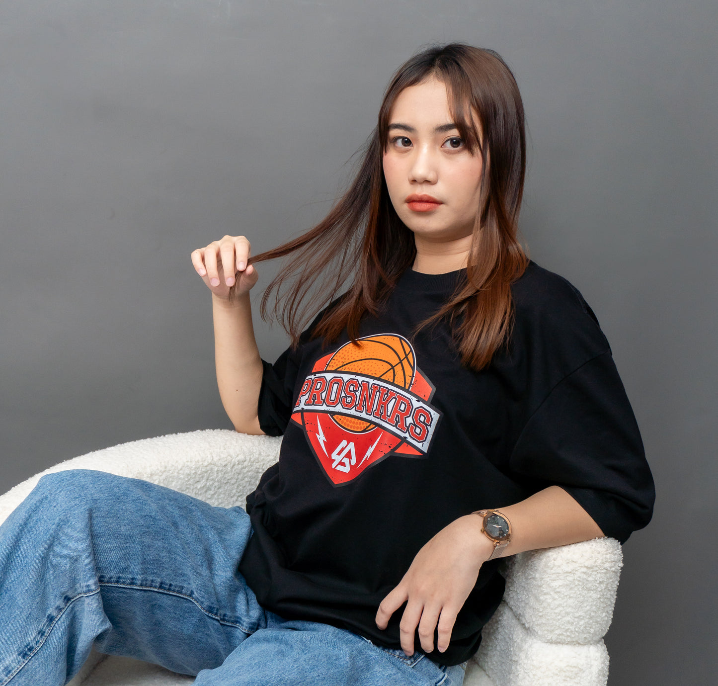 "I LOVE THIS GAME" Oversized Tee – PRSNKRS Apparel