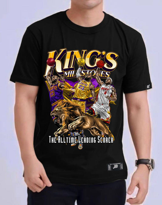 “KING’S MILESTONES” Oversized Shirt – PS CLOTHING