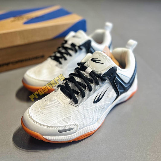 WORLD BALANCE "COURT SHADOW" – White | Black | Gum Sole