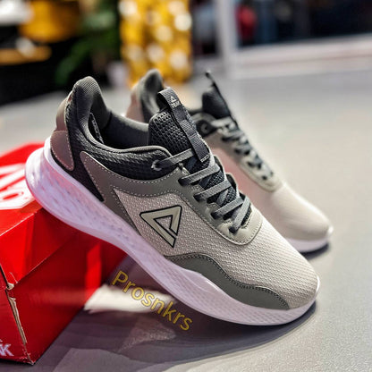 PEAK “RUN TECH LITE” – Gray | White