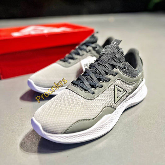 PEAK “RUN TECH LITE” – Gray | White