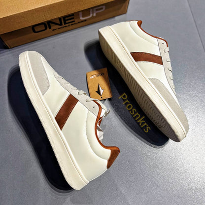 ONE UP “VINTAGE LINE” – Cream | Brown | Retro Inspired