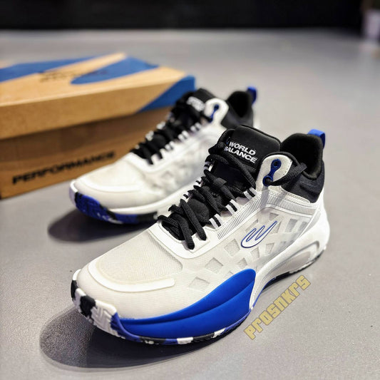 WORLD BALANCE “SPEED CORE” – White | Blue | Black