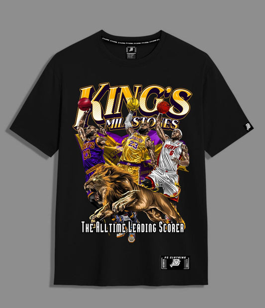 “KING’S MILESTONES” Oversized Shirt – PS CLOTHING